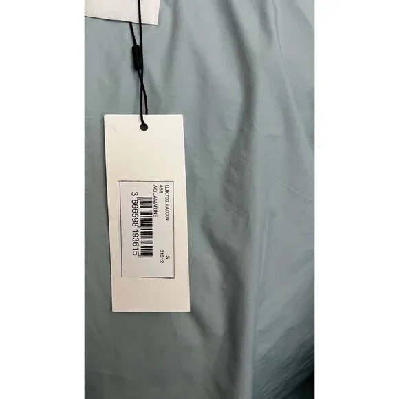 AMI Paris Alexandre Mattiussi Hooded Padded Gilet Down Vest Oversized Sky Blue - Picture 16 of 16